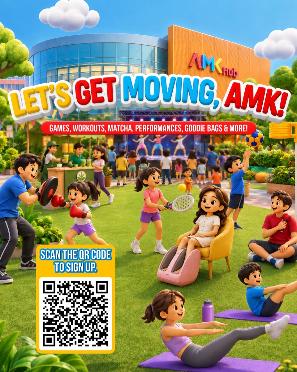Let's Get Moving, AMK event at AMK Hub