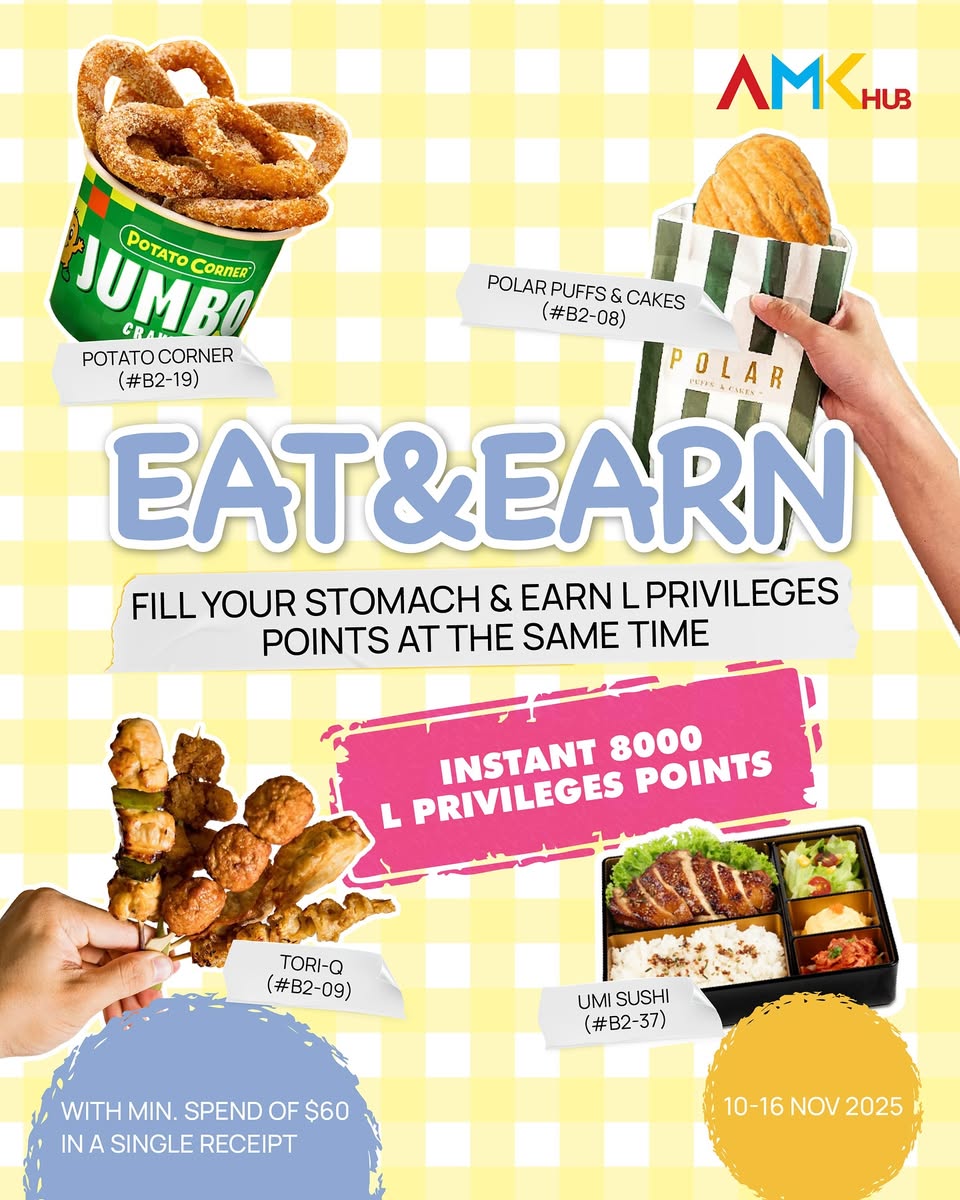 A vibrant selection of food dishes from AMK Hub eateries, showcasing various cuisines.