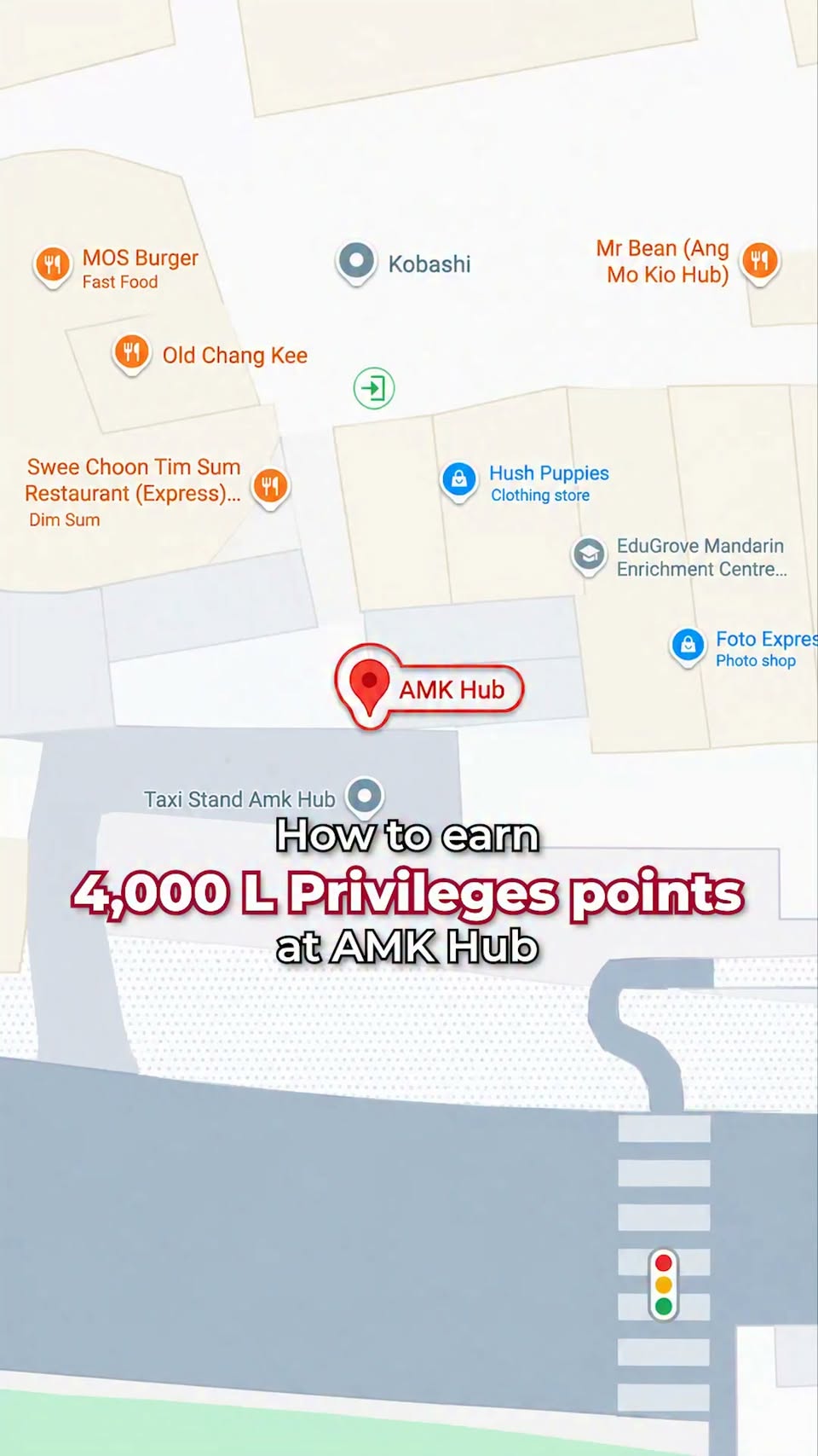AMK Hub afternoon snack bonus points promotion