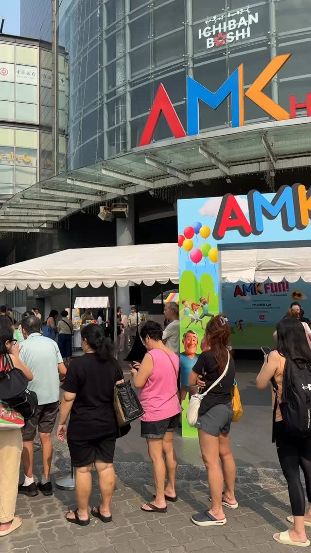 AMK Fun community event at Ang Mo Kio with participants in sportswear