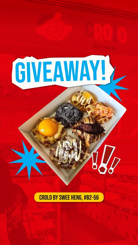 Crolo by Swee Heng giveaway details at AMK Hub