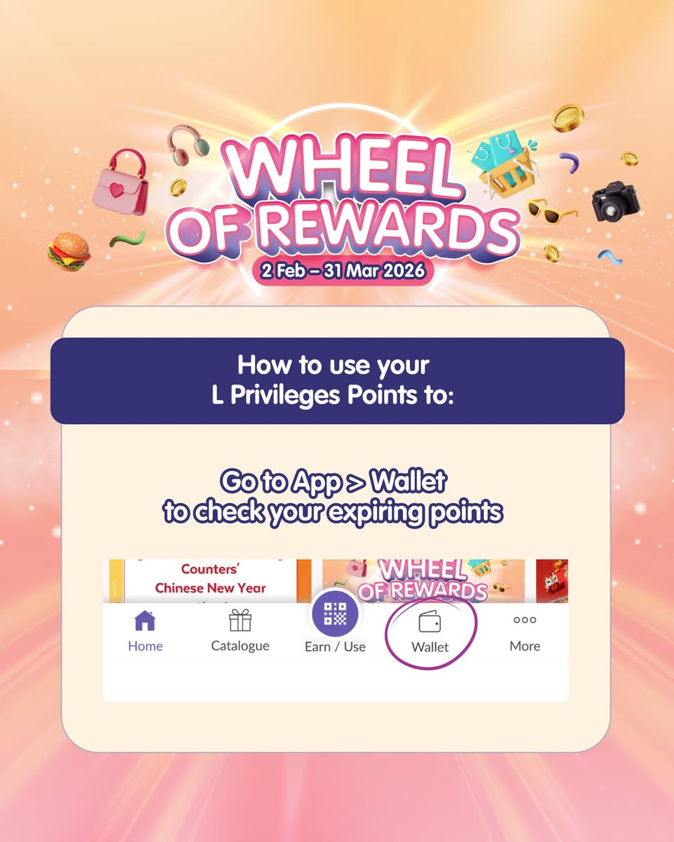 L Privileges Wheel of Rewards promotion