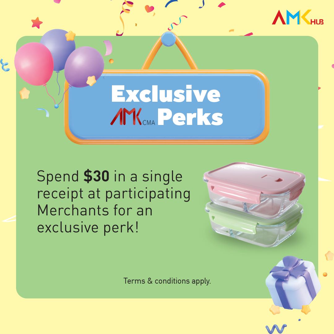 Discover exclusive rewards at participating Ang Mo Kio merchants