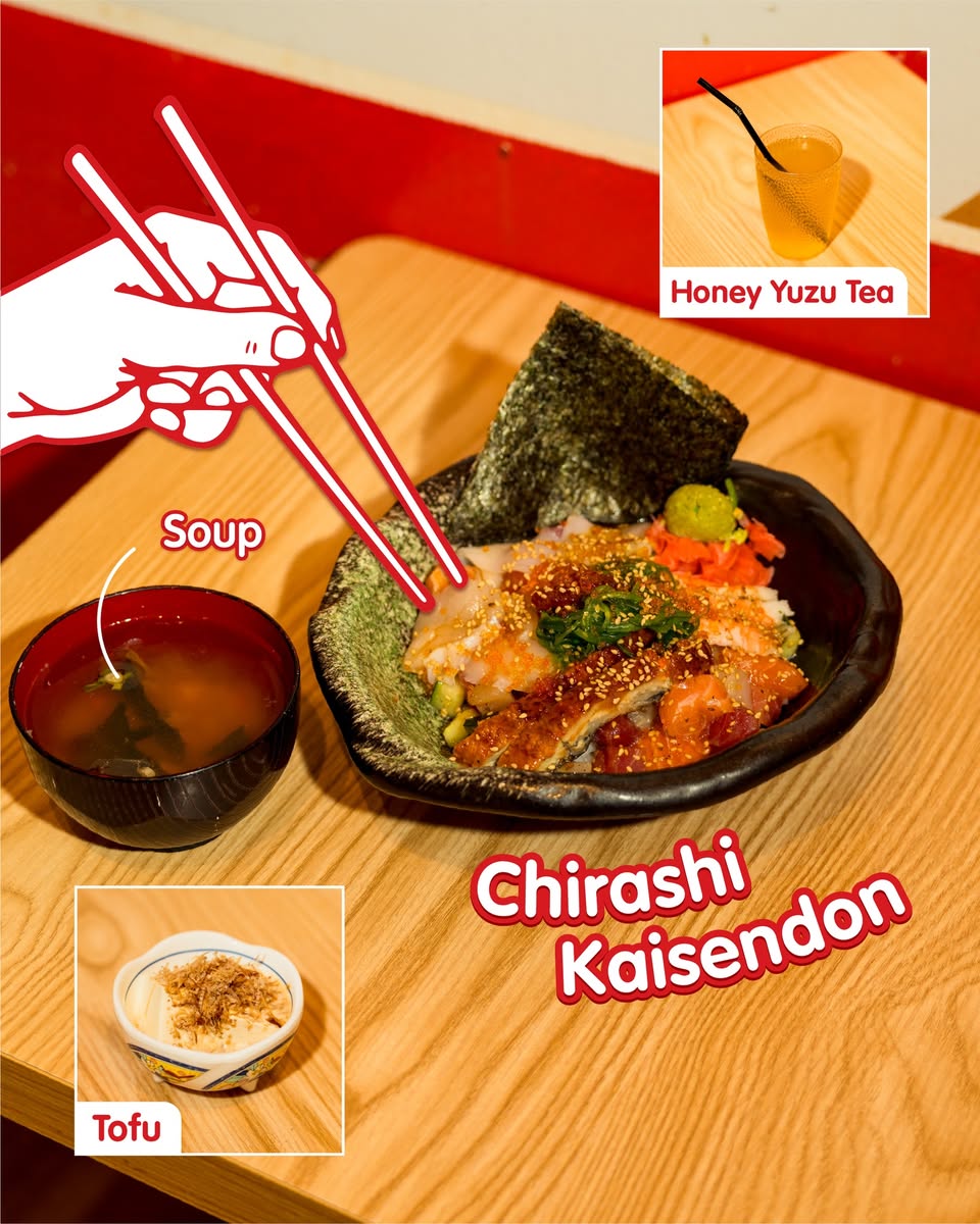 Chirashi Kaisendon at Kei Kaisendon