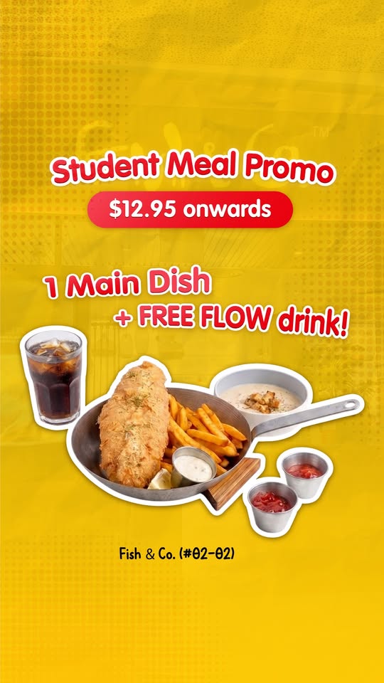 Fish and Co Fish and Chips and Grilled Chicken Baked Rice