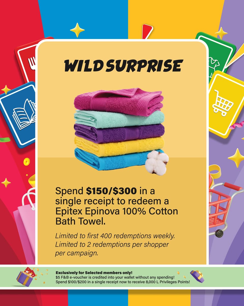 Epitex Epinova bath towel redemption