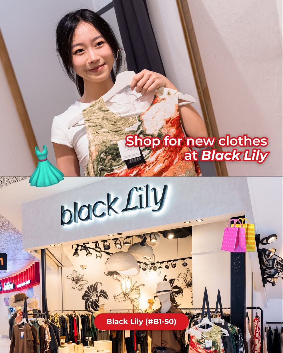 Black Lily floral top
