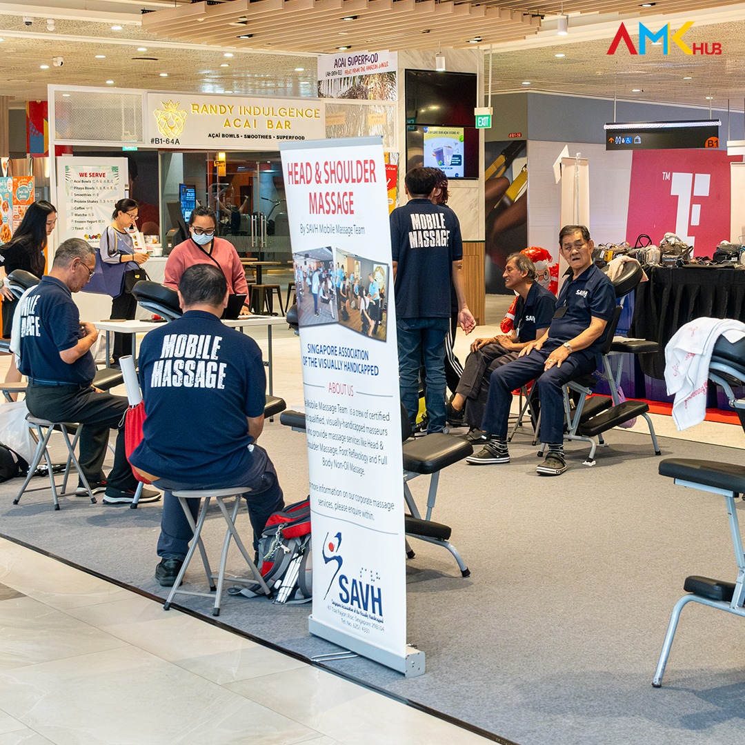 Enjoy a complimentary massage offer