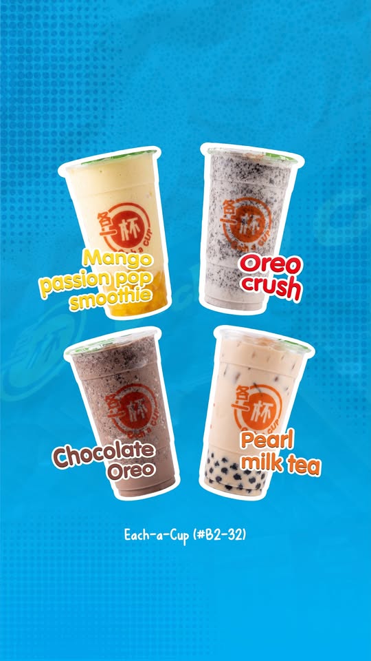 Each-a-Cup drink varieties AMK Hub