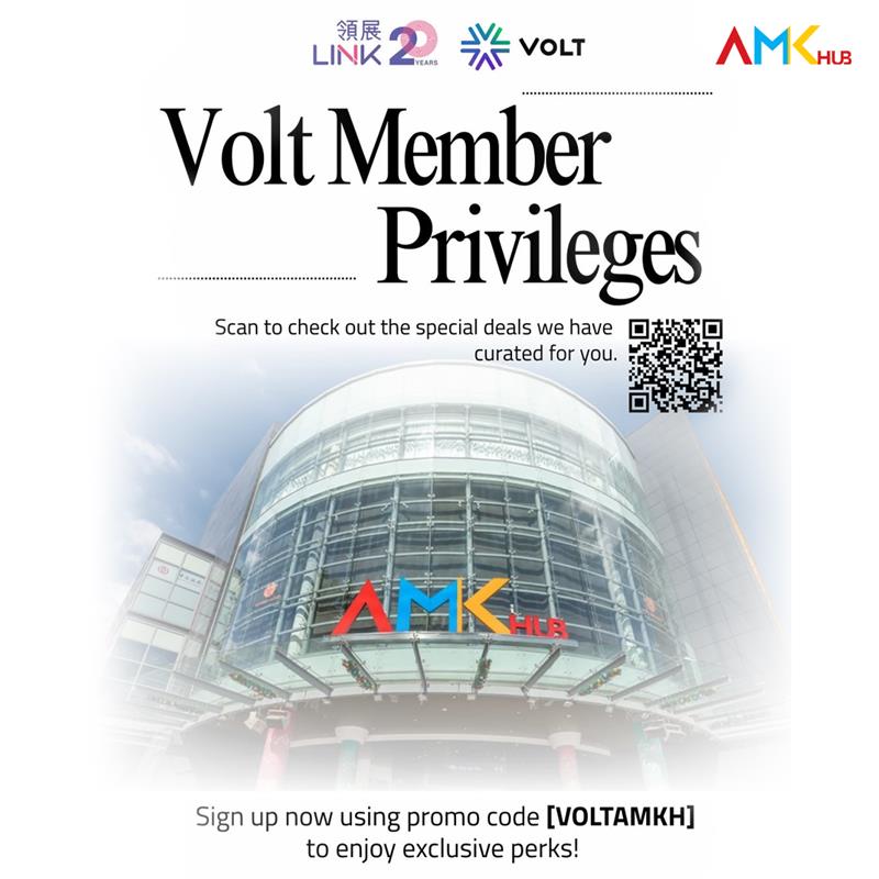 Shoppers enjoying exclusive deals at AMK Hub