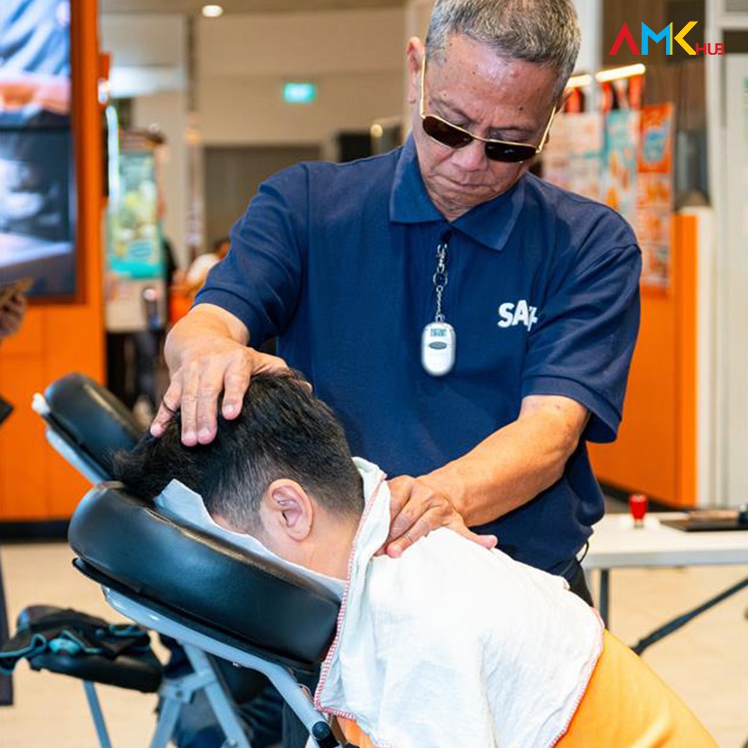 Massage therapy by SAVH masseurs