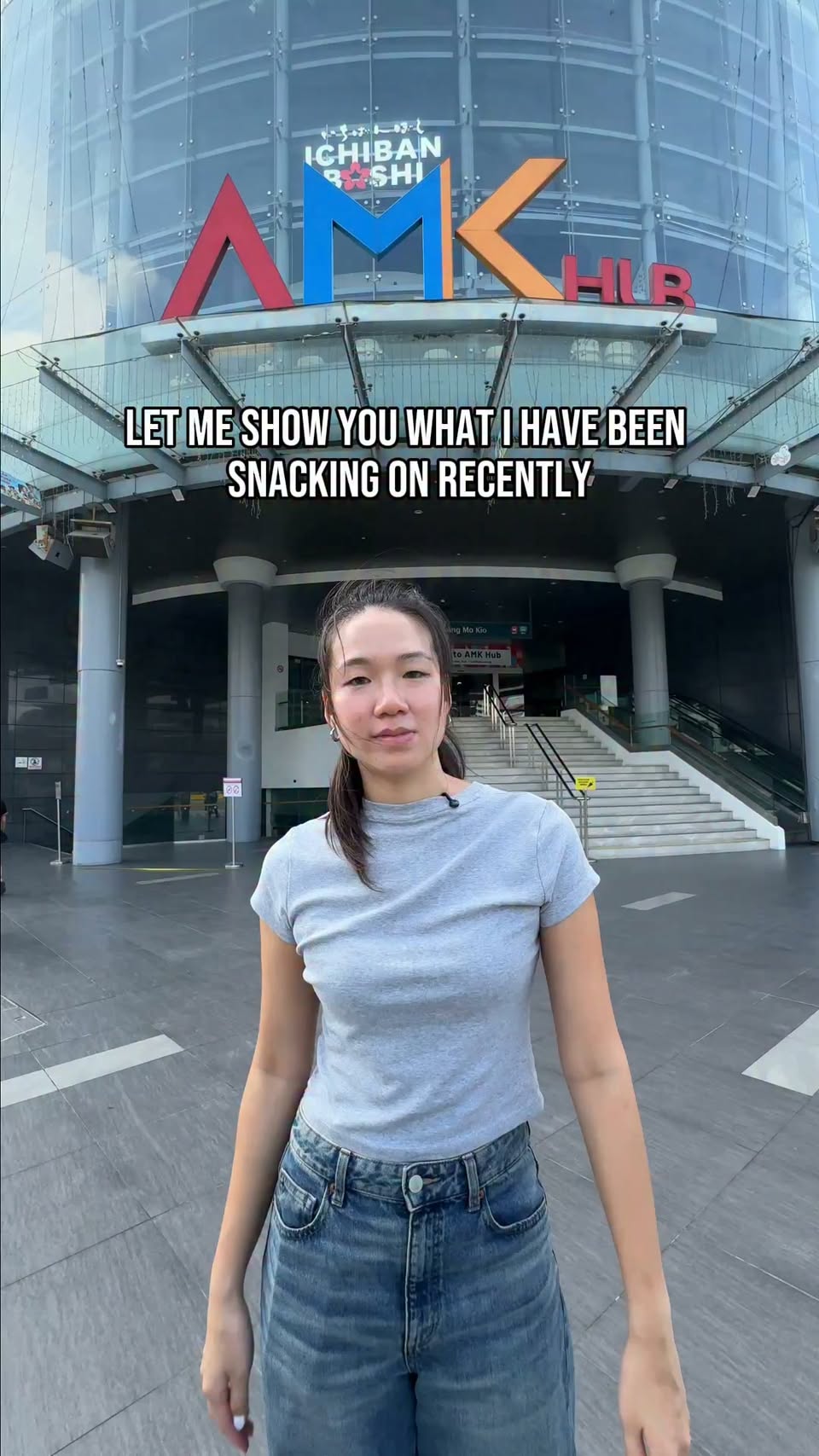 Snack Run at AMK Hub with Eighteen Plum