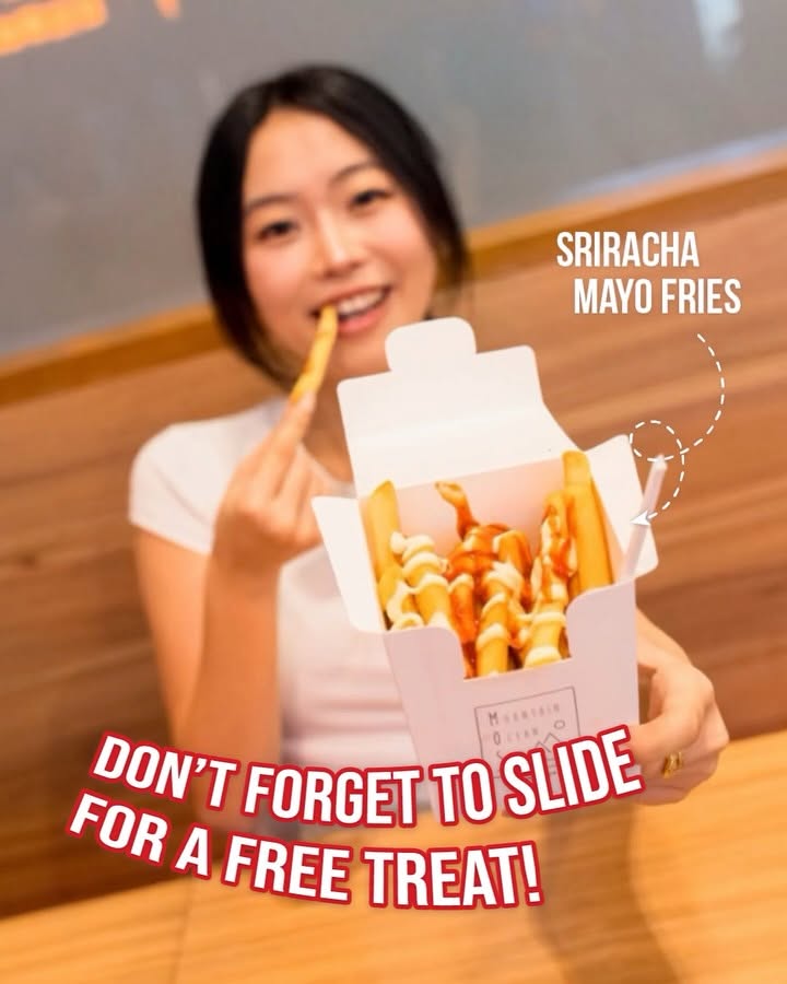 MOS Burger free Lychee Berry Drink promotion
