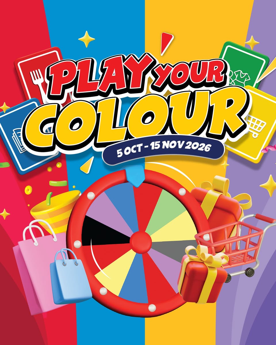 Play Your Colour campaign at AMK Hub