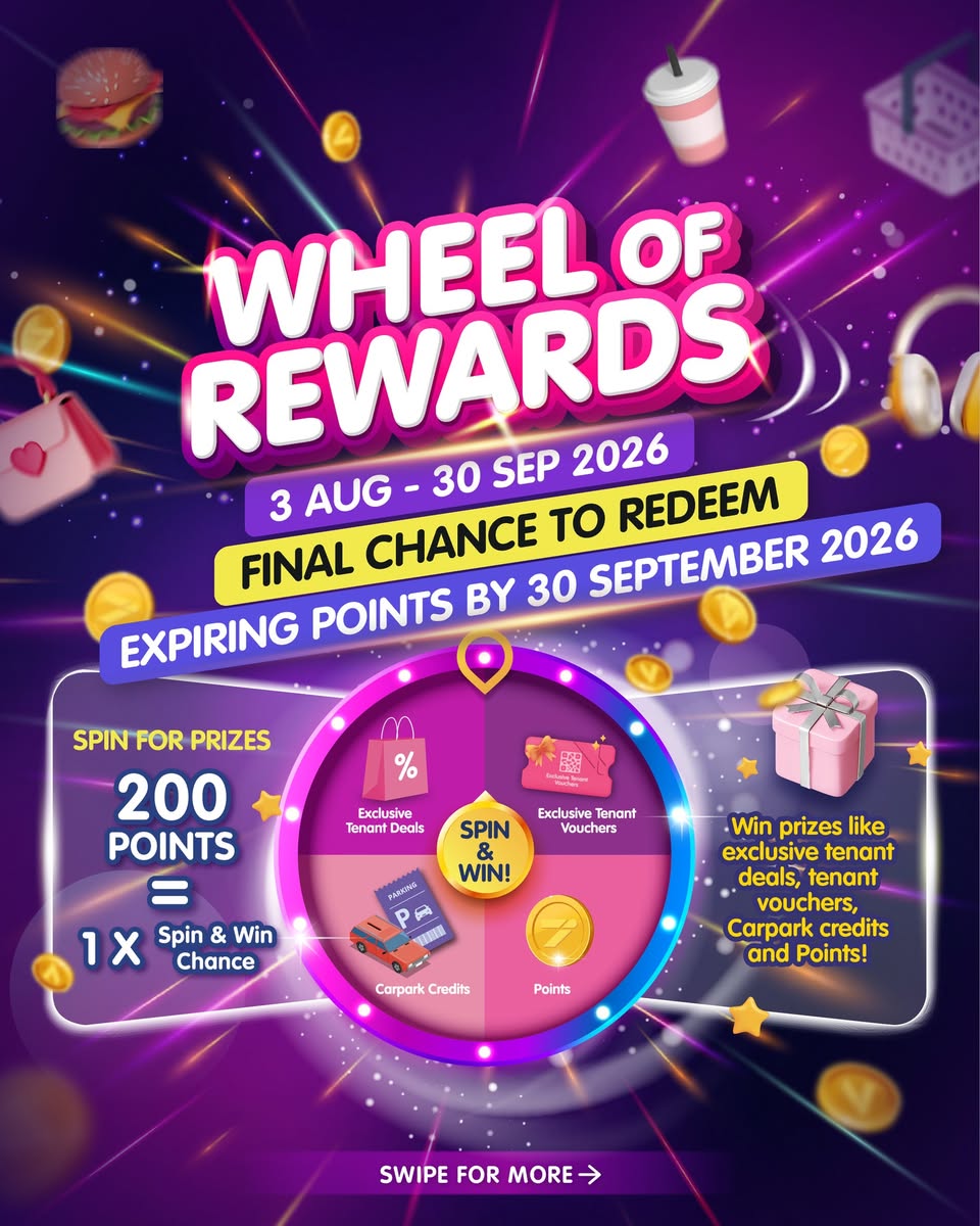 L Privileges Wheel of Rewards at AMK Hub